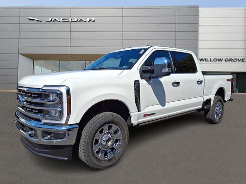 Star White Metallic Tri-Coat 2024 Ford F-350 King Ranch