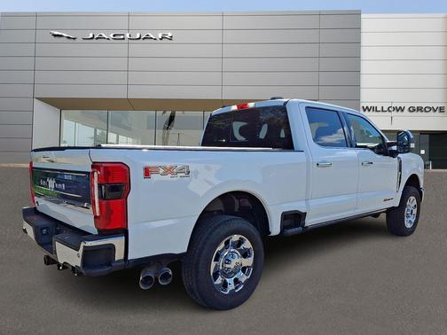 Star White Metallic Tri-Coat 2024 Ford F-350 King Ranch