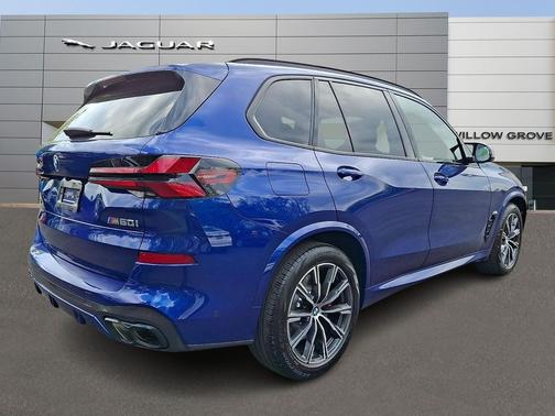 Marina Bay Blue Metallic 2024 BMW X5 M60i