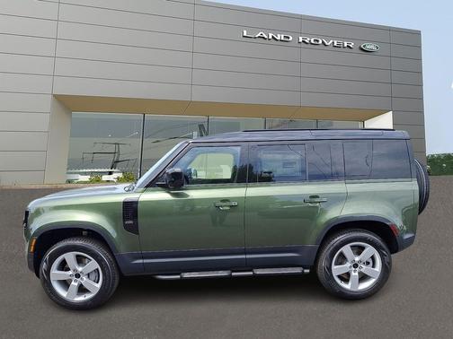 Woolstone Green Metallic 2026 Land Rover Defender P300 S