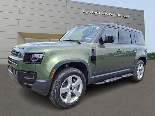 Woolstone Green Metallic 2026 Land Rover Defender P300 S