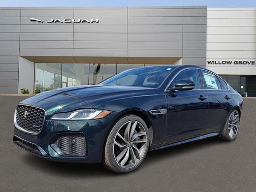 British Racing Green Metallic 2024 Jaguar XF R-Dynamic SE P250 AWD Automatic