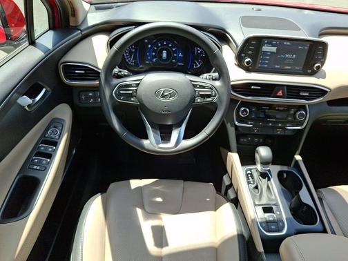 Calypso Red 2020 Hyundai SANTA FE SEL 2.4