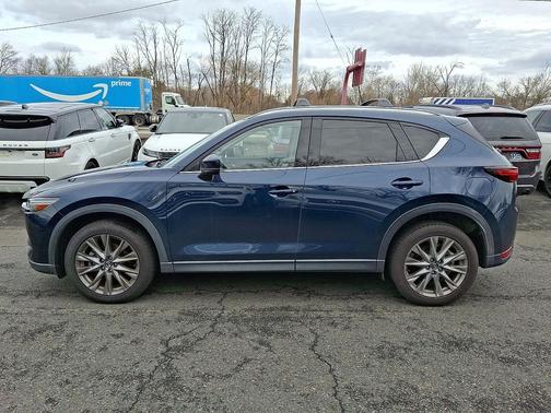 Deep Crystal Blue Mica 2021 Mazda CX-5 Grand Touring Reserve