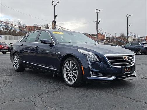 Dark Adriatic Blue Metallic 2018 Cadillac CT6 4dr Sdn 3.6L Luxury AWD