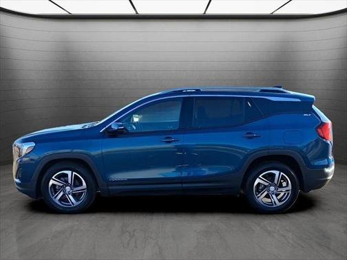 Blue Emerald Metallic 2021 GMC Terrain FWD 4dr SLT