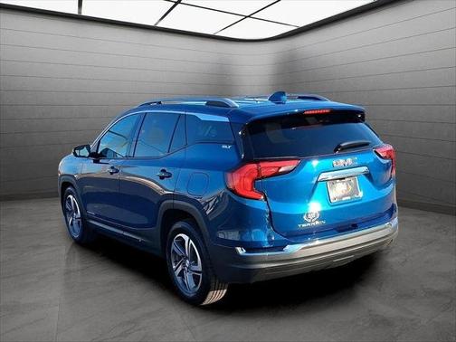 Blue Emerald Metallic 2021 GMC Terrain FWD 4dr SLT