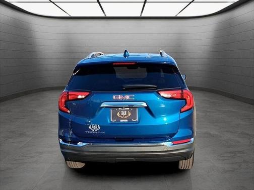 Blue Emerald Metallic 2021 GMC Terrain FWD 4dr SLT