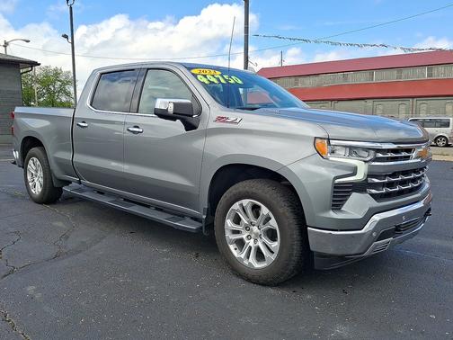 Sterling Gray Metallic 2023 Chevrolet Silverado 1500 4WD Crew Cab 157" LTZ