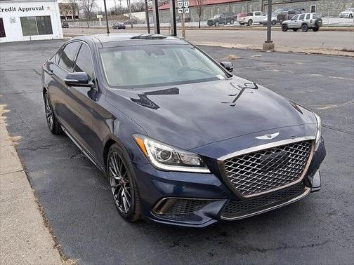 Adriatic Blue 2020 Genesis G80 3.8L RWD