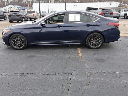 Adriatic Blue 2020 Genesis G80 3.8L RWD