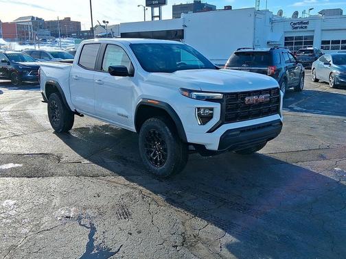 Summit White 2026 GMC Canyon 2WD Crew Cab Elevation