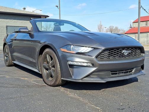 Magnetic Metallic 2019 Ford Mustang EcoBoost Convertible