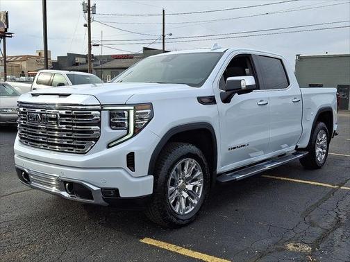 Glacier White Tricoat 2026 GMC Sierra 1500 4WD Crew Cab 147" Denali