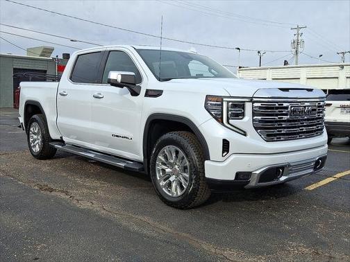 Glacier White Tricoat 2026 GMC Sierra 1500 4WD Crew Cab 147" Denali