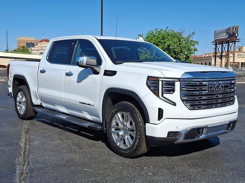 Glacier White Tricoat 2026 GMC Sierra 1500 4WD Crew Cab 157" Denali