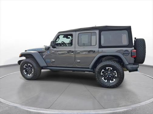Granite Crystal Metallic Clearcoat 2024 Jeep Wrangler 4xe Rubicon 4x4