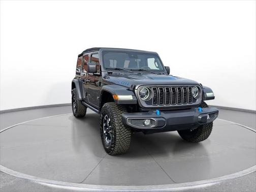 Granite Crystal Metallic Clearcoat 2024 Jeep Wrangler 4xe Rubicon 4x4