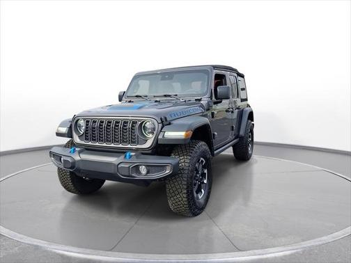 Granite Crystal Metallic Clearcoat 2024 Jeep Wrangler 4xe Rubicon 4x4