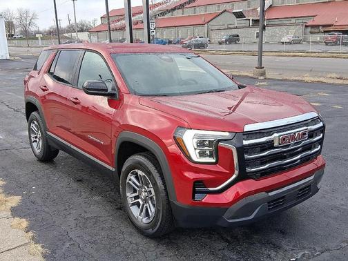 Volcanic Red 2026 GMC Terrain FWD Elevation