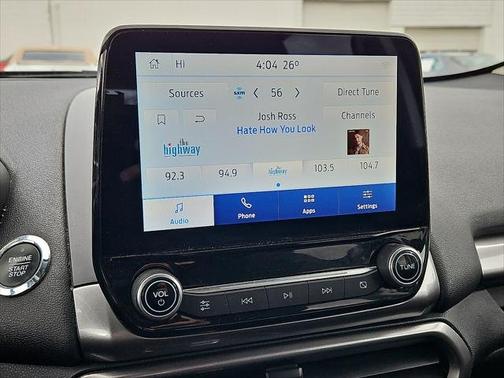 Lightning Blue Metallic 2020 Ford EcoSport SE FWD