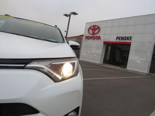 Super White 2016 Toyota RAV4 XLE