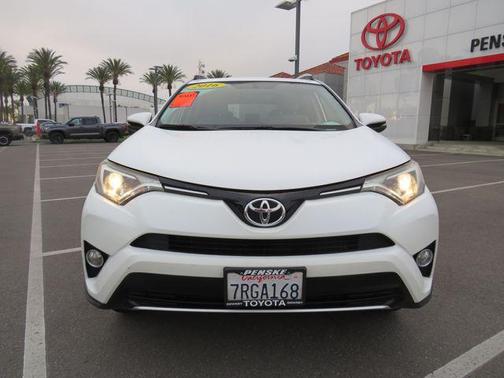 Super White 2016 Toyota RAV4 XLE