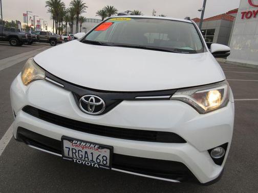 Super White 2016 Toyota RAV4 XLE