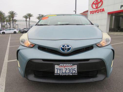 Sea Glass Pearl 2015 Toyota Prius v Five