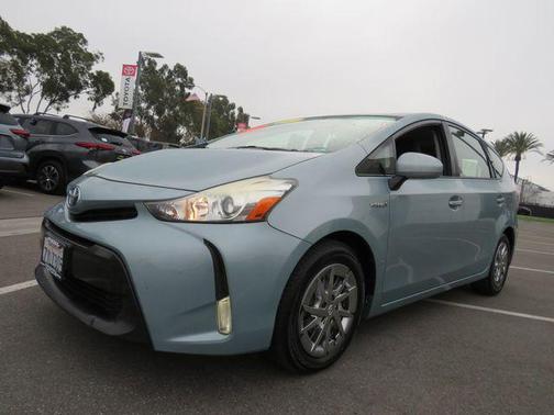 Sea Glass Pearl 2015 Toyota Prius v Five