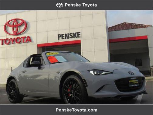 Aero Gray Metallic 2025 Mazda MX-5 Miata RF Club