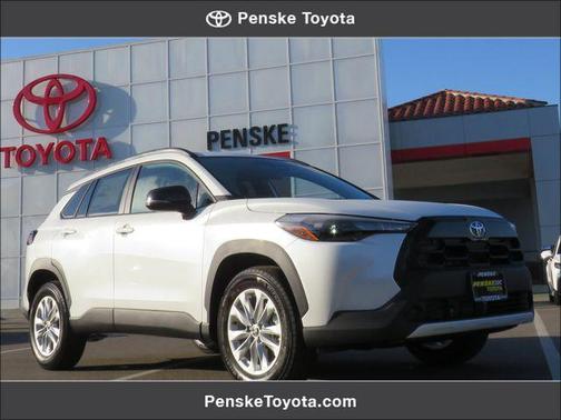 Wind Chill Pearl 2026 Toyota Corolla Cross LE