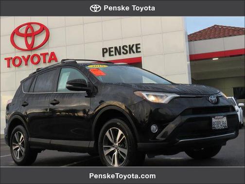 Black 2018 Toyota RAV4 XLE SUV