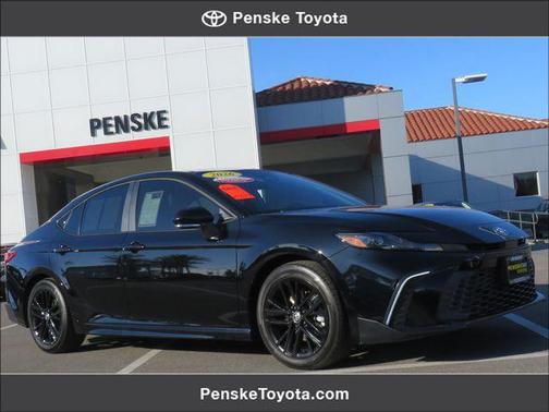 Midnight Black Metallic 2026 Toyota Camry SE