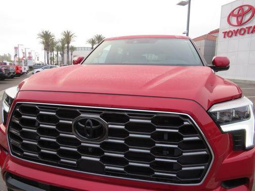 Supersonic Red 2026 Toyota Sequoia Platinum