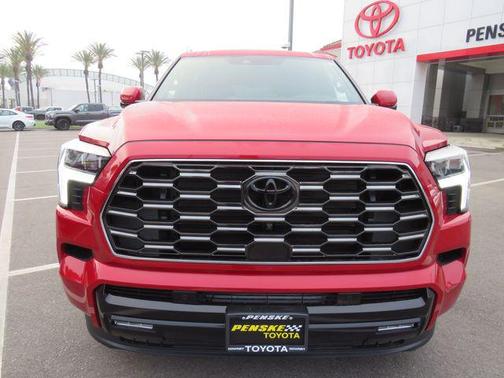 Supersonic Red 2026 Toyota Sequoia Platinum