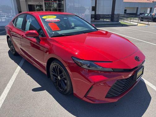 Supersonic Red 2025 Toyota Camry LE