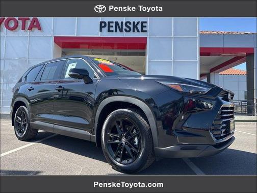 Midnight Black Metallic 2026 Toyota Highlander Hybrid Base