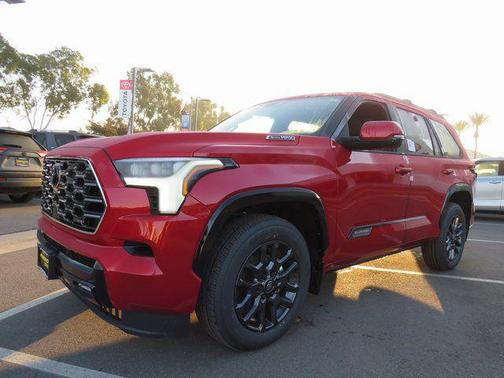 Supersonic Red 2026 Toyota Sequoia Platinum
