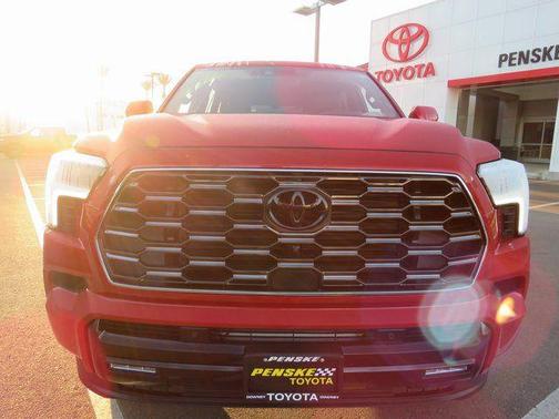 Supersonic Red 2026 Toyota Sequoia Platinum