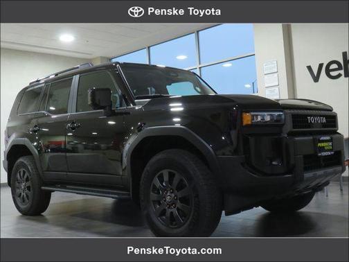 Black 2026 Toyota Land Cruiser Base