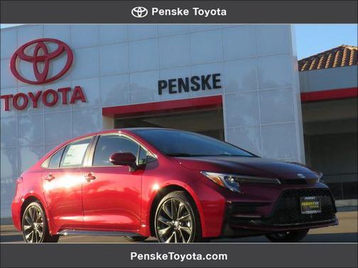 Ruby Flare Pearl 2026 Toyota Corolla SE