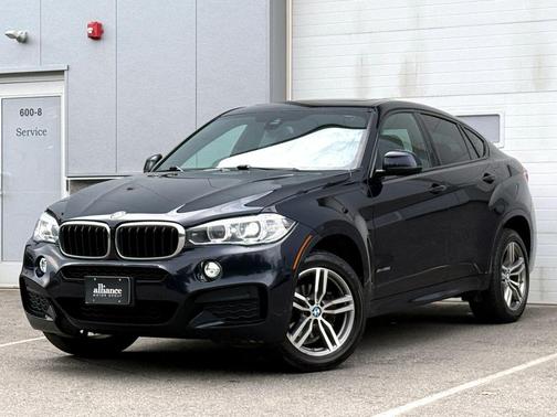 Blue 2018 BMW X6 xDrive35i