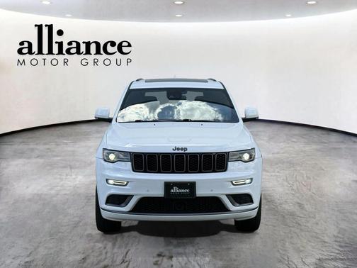 Bright White Clearcoat 2019 Jeep Grand Cherokee High Altitude