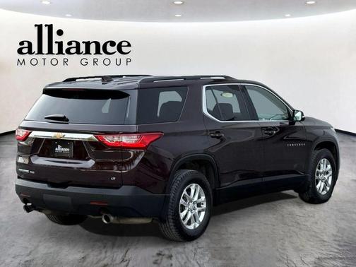Burgundy 2019 Chevrolet Traverse LT Leather