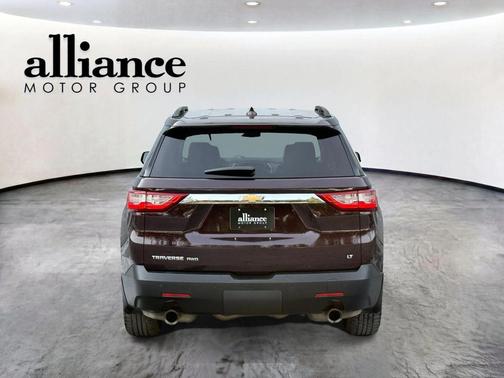 Burgundy 2019 Chevrolet Traverse LT Leather