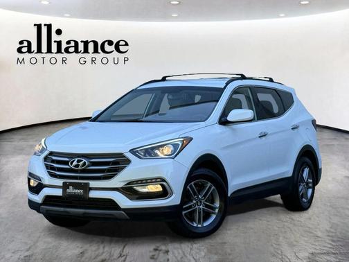 Frost White Pearl 2017 Hyundai Santa Fe Sport 2.4L