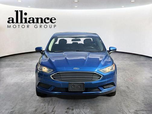 Lightning Blue 2017 Ford Fusion SE