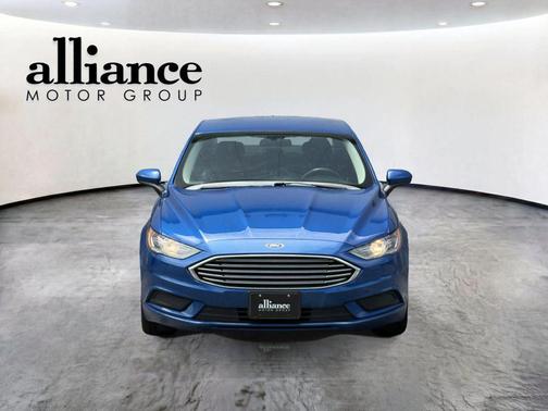 Lightning Blue 2017 Ford Fusion SE