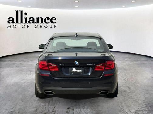 Blue 2013 BMW 550 xDrive